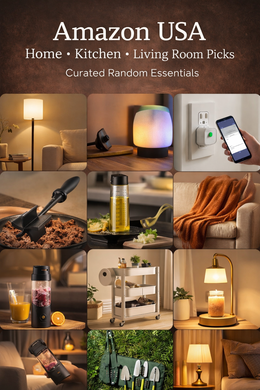 Amazon USA - Home & Yard • Kitchen • Living Room Picks 🏡✨