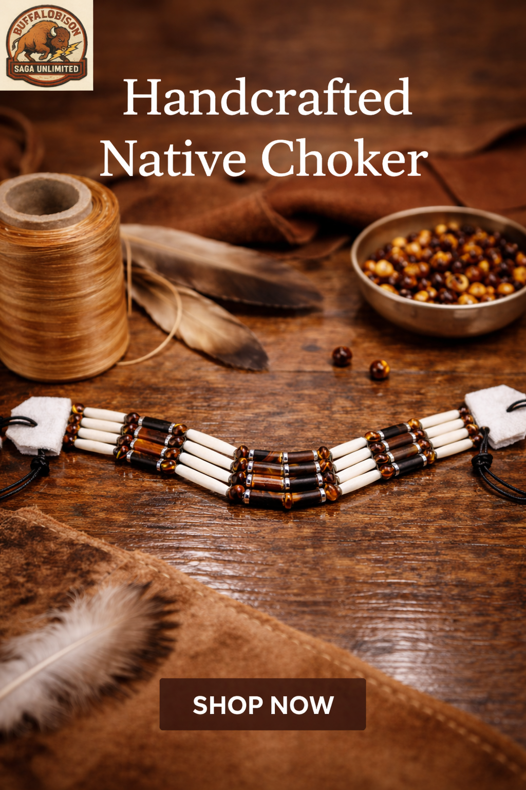 Native Style Chokers | BuffaloBison Saga Unlimited