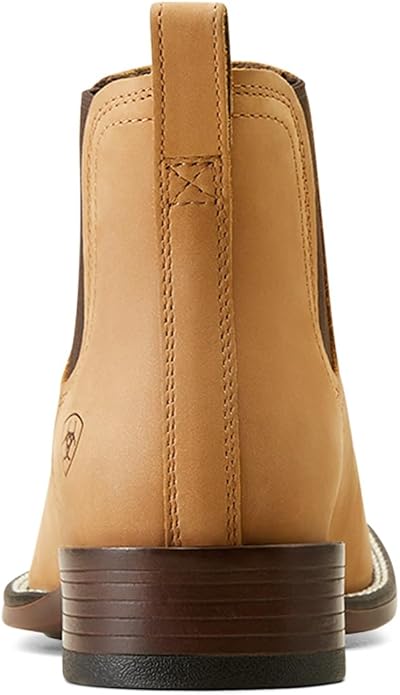 Ariat Mens Booker Ultra Square Toe Chelsea Boots - Almond Brown