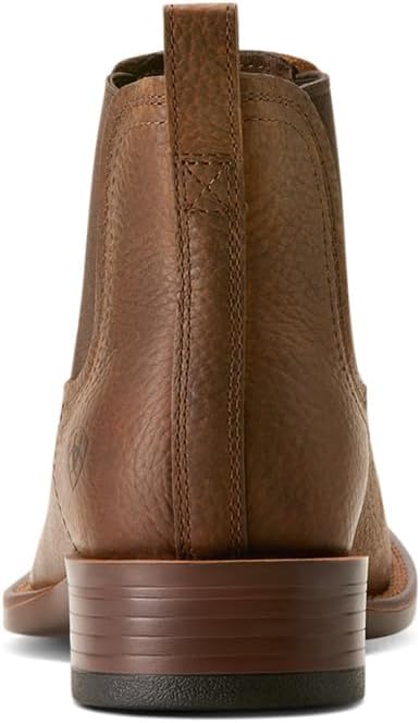 Ariat Mens Booker Ultra Square Toe Chelsea Boots - Brown Oiled Rowdy