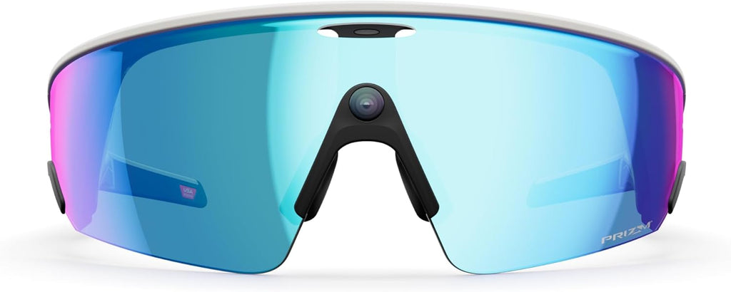 Oakley | Meta Vanguard with Meta AI, Audio, Photo, Video Compatibility - Black, Prizm™ Road