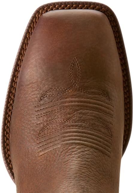 Ariat Mens Booker Ultra Square Toe Chelsea Boots - Brown Oiled Rowdy