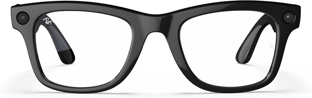 Ray-Ban Meta Glasses, Wayfarer - Shiny Black/Blue Filter