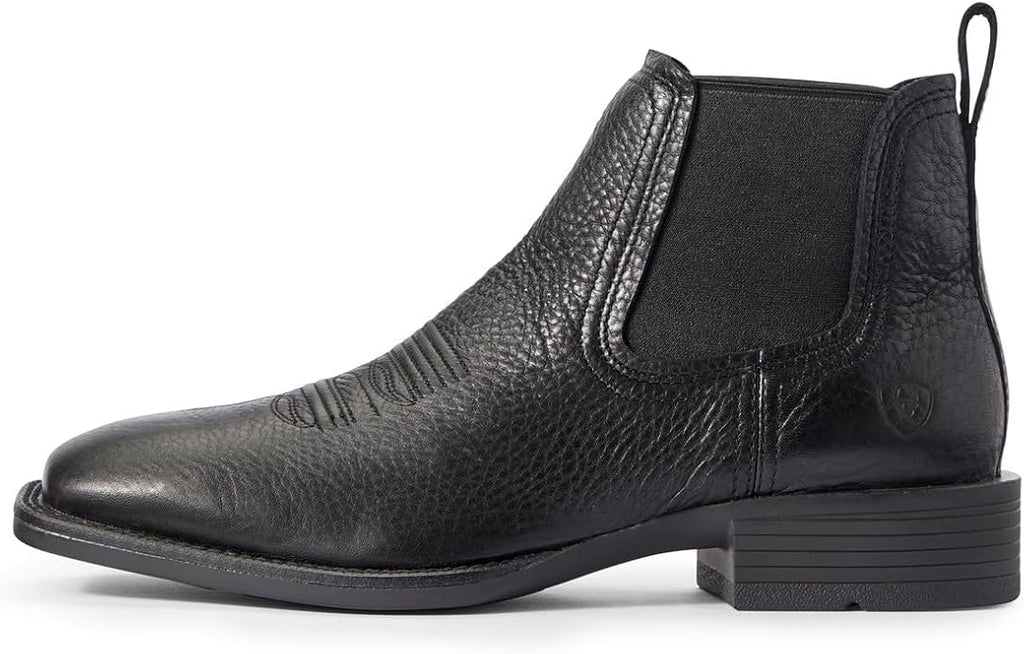 Ariat Mens Booker Ultra Square Toe Chelsea Boots - Black