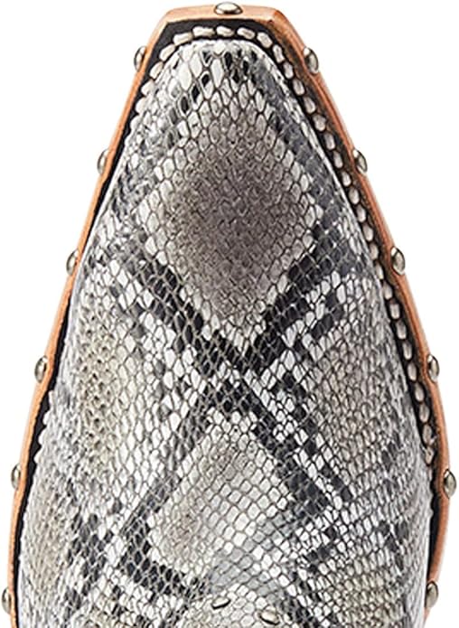ARIAT womens Greeley Western Boot (Natural Snake)