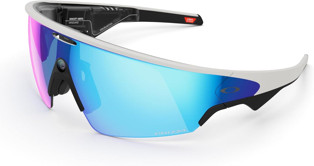 Oakley | Meta Vanguard with Meta AI, Audio, Photo, Video Compatibility - Black, Prizm™ Road