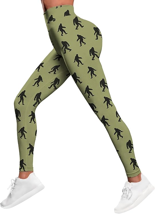 HIVICHI Printed Leggings (Yeti/Bigfoot)