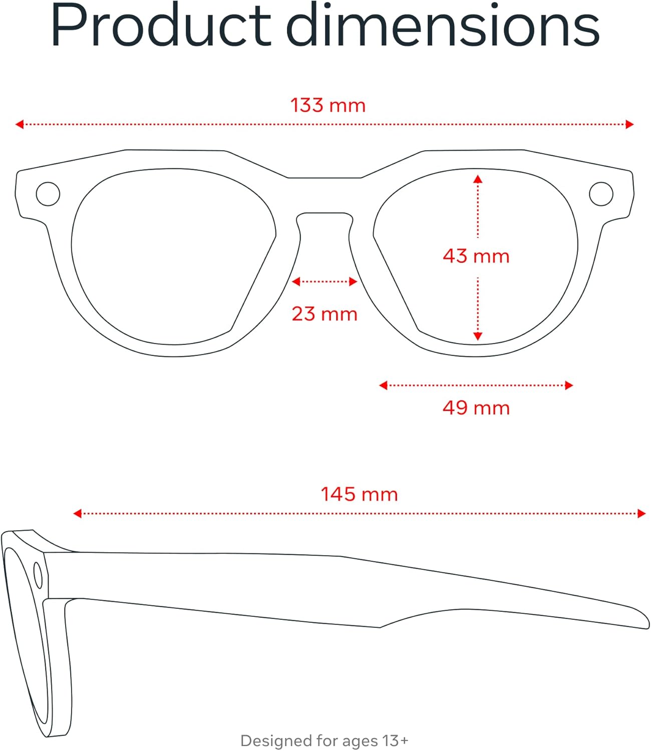 Oakley Meta HSTN, Black | Smart AI Glasses for Men, Women — Performance for Sports, Athletes — Camera, Audio, Video — 8 Hour Battery — 3K HD Resolution — Clear Lenses