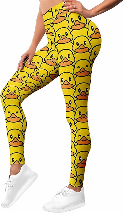 HIVICHI Printed Leggings (Baby Ducks)