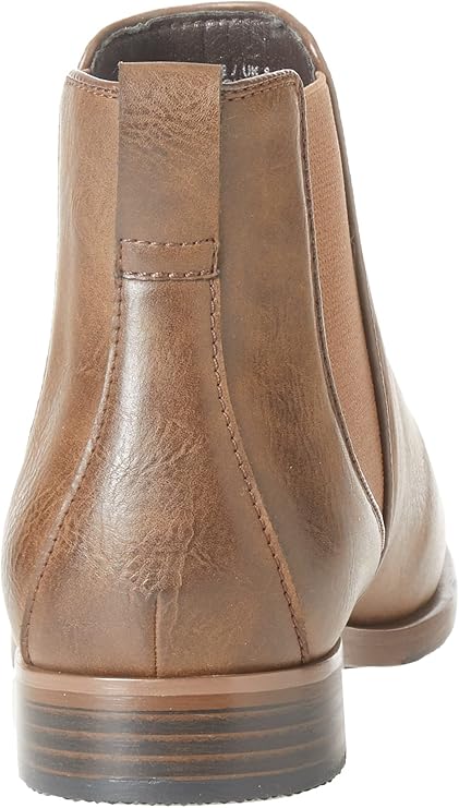 Amazon Essentials Men's Slip On Chelsea Ankle Boot - Chestnut Brown