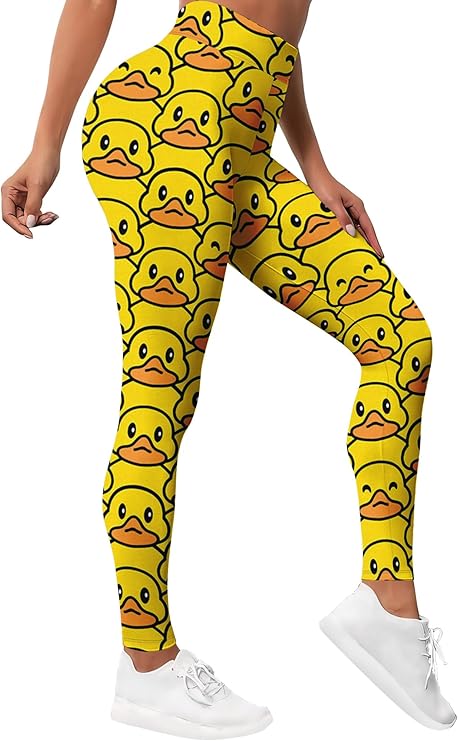 HIVICHI Printed Leggings (Baby Ducks)