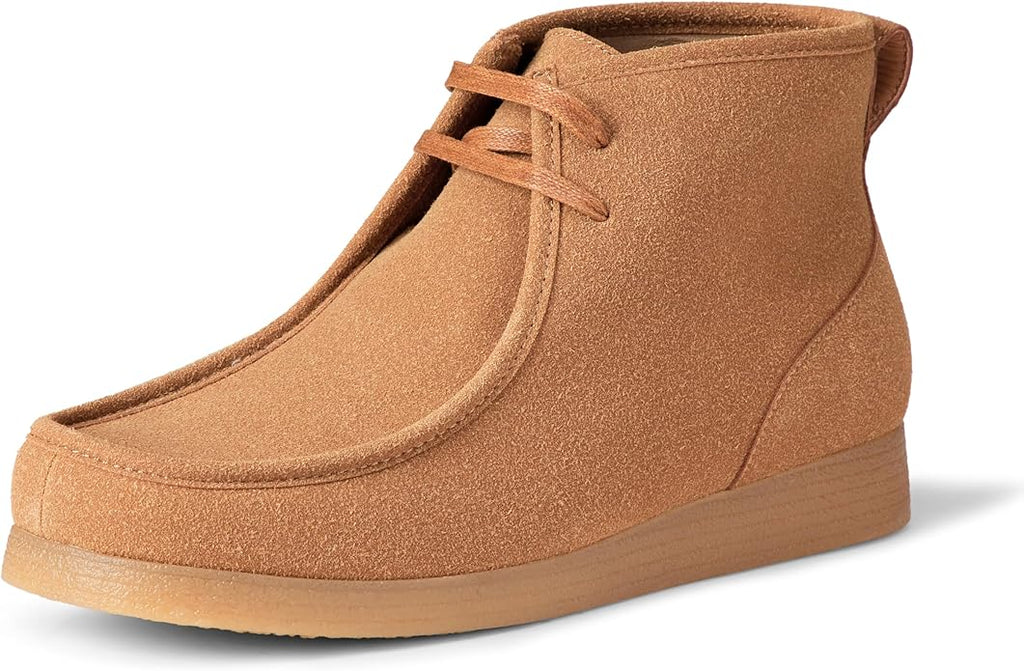 Amazon Essentials Men's Chukka Moc Toe Boots - Tan