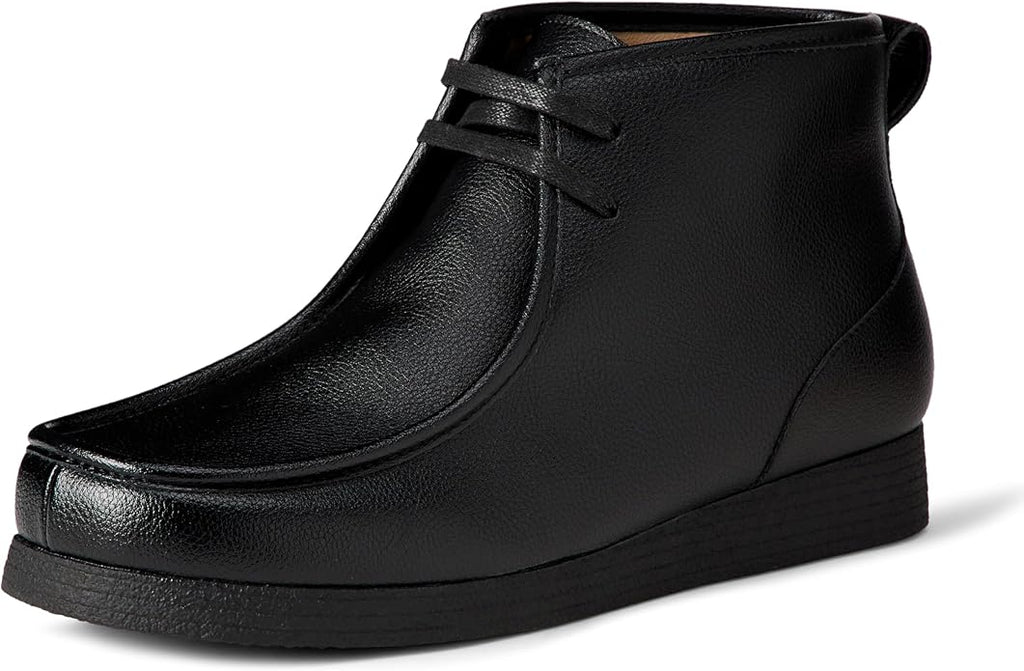 Amazon Essentials Men's Chukka Moc Toe Boots - Black