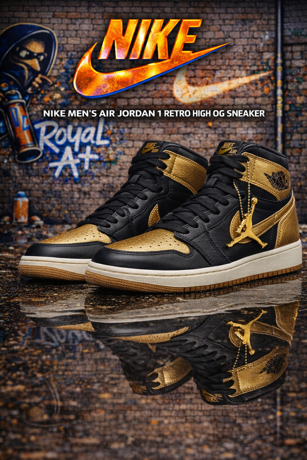 Nike Men's Air Jordan 1 Retro High OG Sneaker