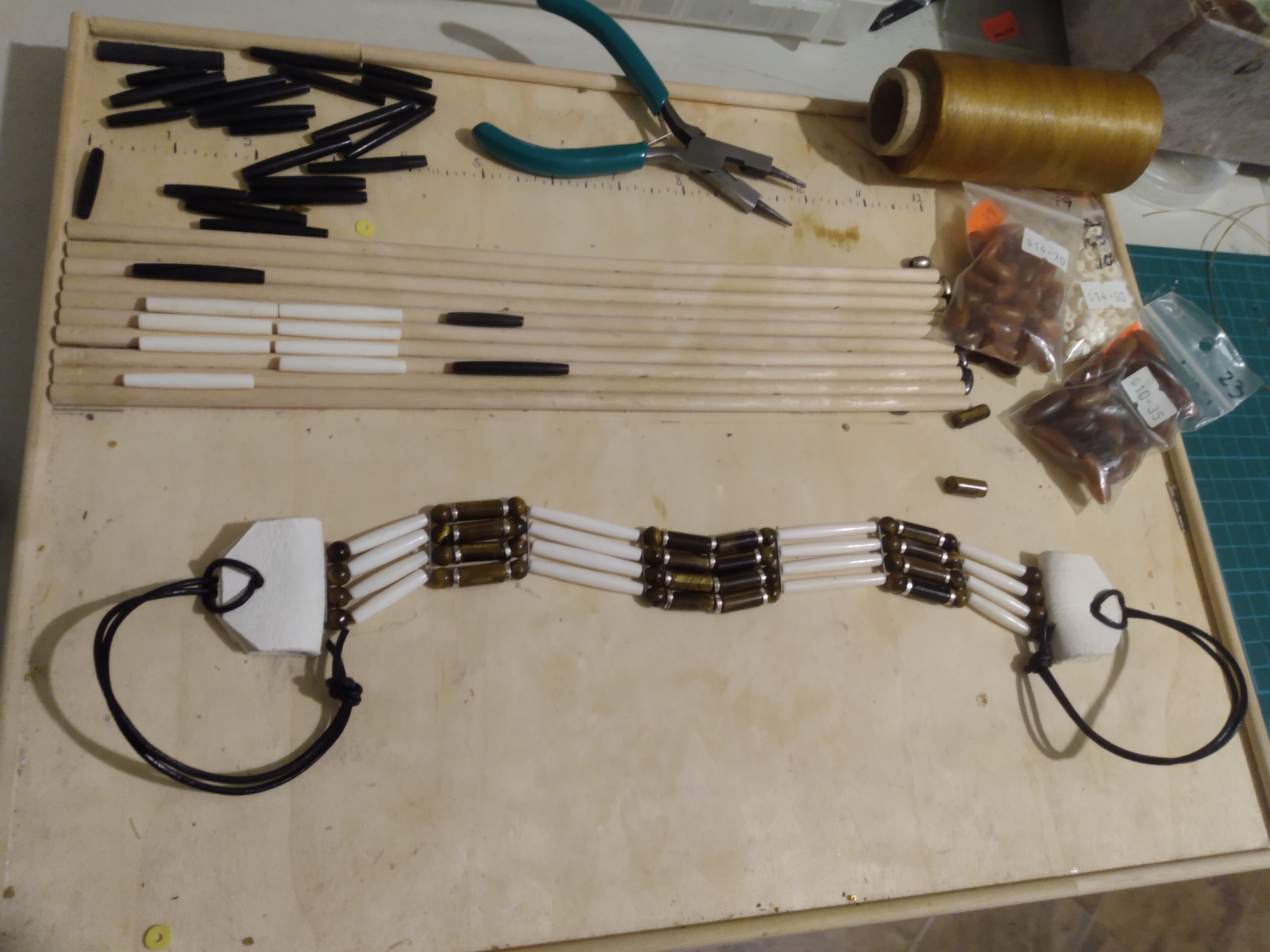 Native American Style Choker (Tigar Stone)