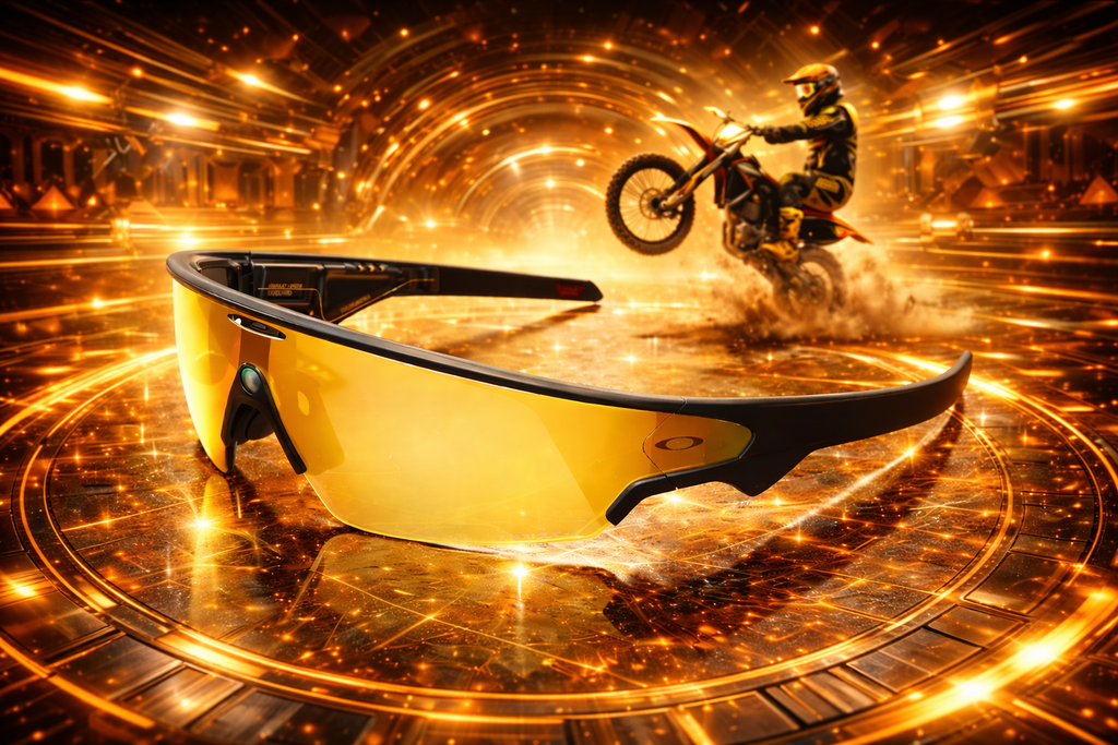 Oakley | Meta Vanguard with Meta AI, Audio, Photo, Video Compatibility - Black, Prizm™ 24K
