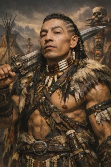 Conan The Barbarian+Native American Inspired Cosplay Mash-up