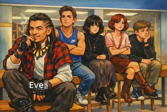 The Breakfast Club+Native American Inspired Mash-up
